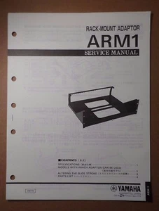 Original Yamaha ARM1 Rack-Mount Adaptor SERVICE Manual - Picture 1 of 2