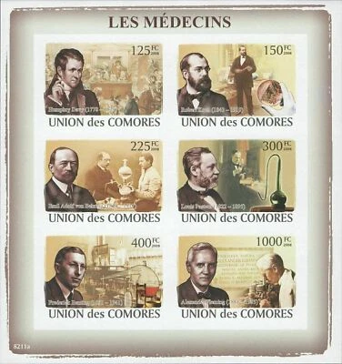 Medicina, médicos, ciencia, gente famosa, ciencia, recuerdos imperforados Foto 1 de 2