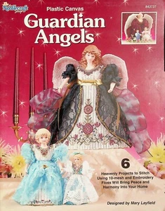 Guardian Angels Plastic Canvas Patterns By Needlecraft Shop - Picture 1 of 4