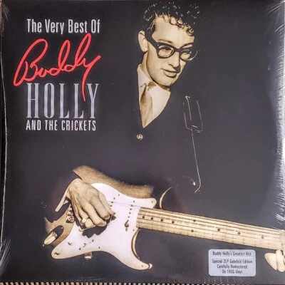BUDDY HOLLY & THE CRICKETS -VERY BEST OF -2 LP SET 180 GRAM VINYL " NEW, SEALED" - Image 1 of 2