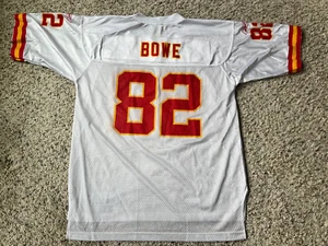 Bowe #82 Kansas City Chiefs Reebok White Football Stitched Jersey Men's L - Picture 1 of 3