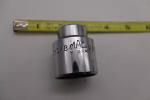 MAC Tools USA 1/2 Drive 12pt 1-1/8" Shallow Chrome Socket V362 - Picture 1 of 5