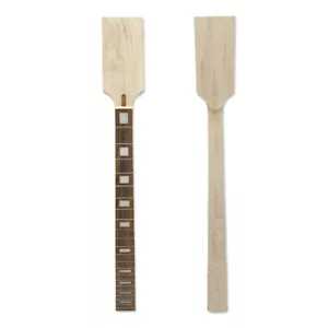 New Baritone Guitar Neck 22Fret 30inch Maple Rosewood Fretboard Block Inlay - Bild 1 von 10
