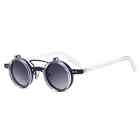 Fashion Small Round Glasses Retro Flip Lens Shades sunglasses Punk Double Bridge