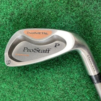 Wilson ProStaff OS Dual Metal Stainless Pitching Wedge PW UST graphite shaft RH - Image 1 of 4