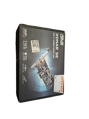 Tarjeta de sonido para juegos ASUS 5.1 canales Highly Resort Xonar SE (compatible con Windows 10) Foto 1 de 2