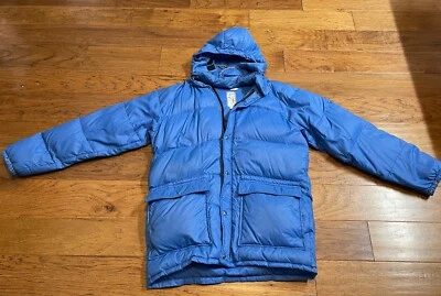 Vintage Parka by Eastern Mountain Sports (Men's L) Blue - Image 1 of 4
