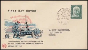 AUSTRALIA ANTARCTIC TERRITORY 1961 EXPEDITION ANNIVERSARY (ID:103/D65) - Picture 1 of 1