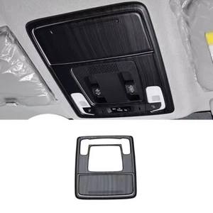 Cubierta de interruptor de luz de lectura delantera 2* para Honda CR-V 2023-24 grano de madera negro - Imagen 1 de 7