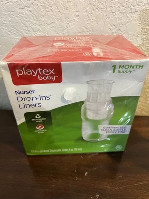 Botella desechable Playtex Nurser Drop in Liners 4 oz - transparente Foto 1 de 2