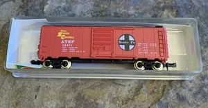 Model Power Brand N Gauge #3438 Box Car. New. Red Santa Fe Box Car. - Picture 1 of 6