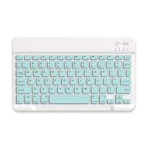 10 Inch Rechargeable Bluetooth Keyboard Ultra-Thin Portable Bluetooth4366 - Foto 1 di 6