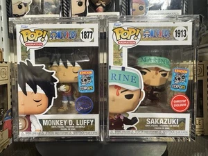 Konvolut CCXP Mexico Luffy #1877, Sakazuki #1913, Stitch (beflockt) #1567 + Protect - Bild 1 von 6