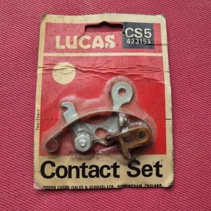 NEW OLD STOCK ORIGINAL Lucas CS5 Contact Set 423153 - Picture 1 of 2