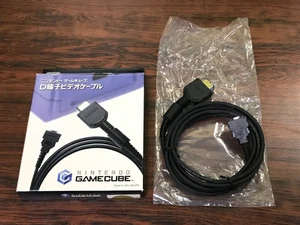Nintendo GameCube D Terminal video cable Komponenten Kabel (Component Cable) - Picture 1 of 8