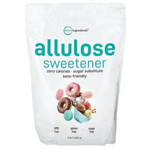 Allulose Sweetener, 3 lb (1,361 g) - Picture 1 of 2