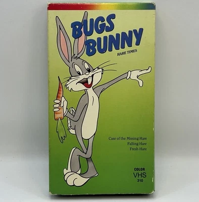 Bugs Bunny Hare Times VHS 1988 Video Tape Vintage Color Cartoons Looney Tunes - Image 1 of 4