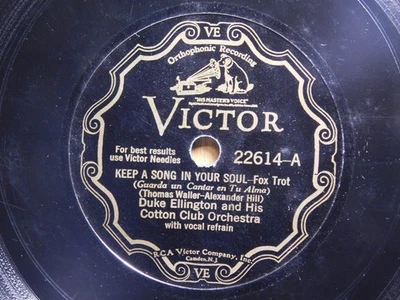 Duke Ellington Jazz 78 Keep A Song In Your Soul bw River And Me on Victor - Image 1 of 3