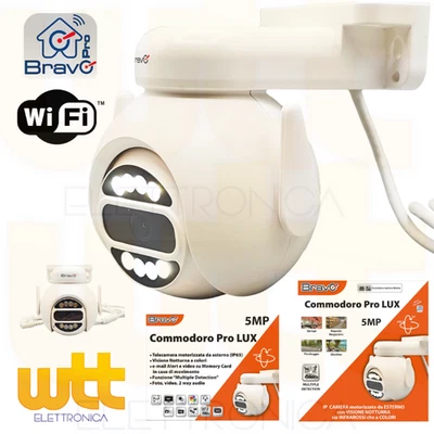 Bravo 92902909- Telecamera Commodoro Pro Lux motorizzata da esterno (IP65) - Immagine 1 di 4