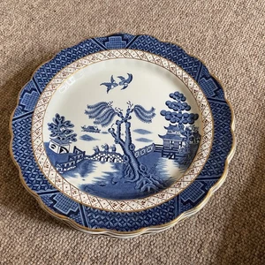 Booths Willow Pattern X 6 Dinner Plates 10” - Picture 1 of 2