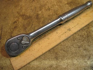 Vintage Snap On L710 1/2" Drive Ratchet 10" Long - Picture 1 of 4