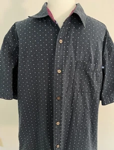 Ditch Plains Men’s Button Up Short Sleeve Shirt Size XL - Picture 1 of 3