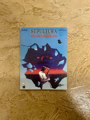 SEPULTURA - SCHIZOPHRENIA - Guitar Tablature Tab Book - VINTAGE RARE - Cavalera - Image 1 of 4