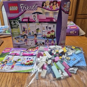 LEGO Friends 41007 Heartlake Pet Salon-100% Complete w/ Manual, Minifigures