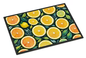 Colorful Lemons Indoor or Outdoor Mat 18x27 DAC1837MAT - Picture 1 of 3