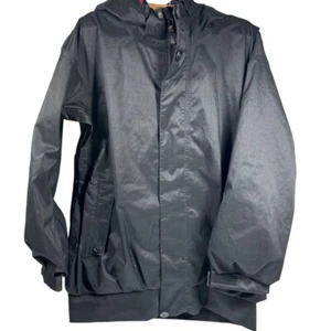 VANS Downing Insulated Jacket Long Hooded Black NWT Front Zipper Women's XL - Picture 1 of 14