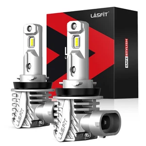 LASFIT H11 LED Headlight Bulb Conversion Kit Low Beam Halogen Replacement Light - Picture 1 of 14