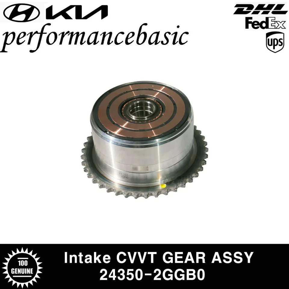 OEM 243502GGB0 Intake CVVT Assy for Hyundai Genesis Sonata Tucson Kia Sportage - Image 1 of 3