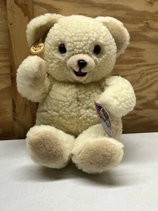 Vintage Snuggle Bear Plush 1986 Lever Brothers Fabric Softener With Tags Russ - Picture 1 of 9