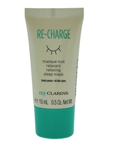 Clarins Re Charge Relaxing Sleep Mask 15ml .5oz Sample - Picture 1 of 3