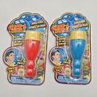 2-Pack Bubble Blower Toy Maker Party Favor Kids Gift Wedding Fun, Red & Blue