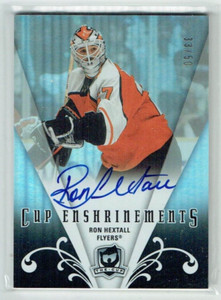 07-08 UD Upper Deck The Cup Enshrinements  Ron Hextall  /50  Auto