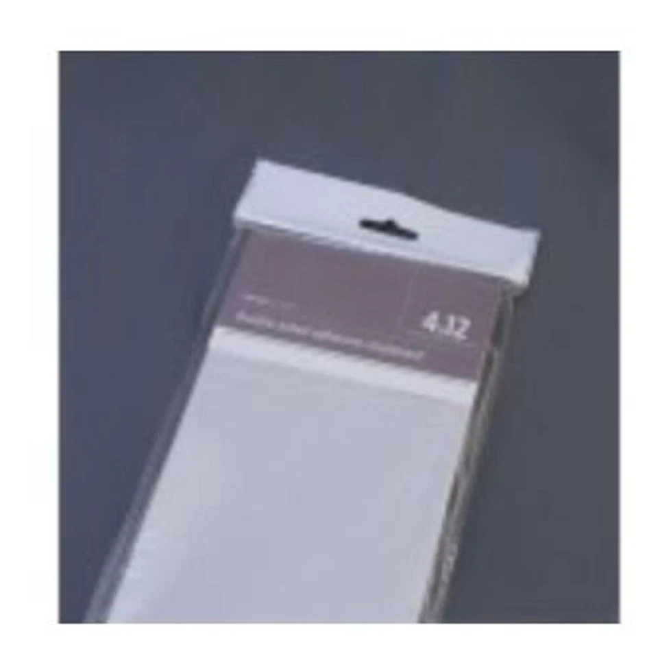 NEW - Quickutz 4"x12" Adhesive-backed - double-side adhesive chipboard 12 Sheets