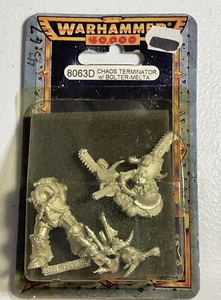 Warhammer 40K Chaos Terminator w/ Bolter-Melta *NIP* 8063D Games Workshop 1997 - Picture 1 of 3