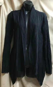 White House Black Market Black Cardigan Sweater Sz S NEW - Picture 1 of 4
