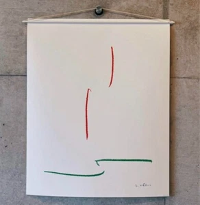 Lee Ufan Poster Ryuichi Sakamoto 15th Anniversary of National Art Center, Tokyo - Picture 1 of 4