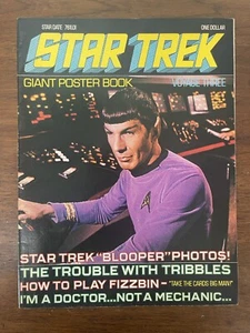 Libro de póster gigante de Star Trek de colección Voyage Three 7611.01 Blooper Photos Spock - Imagen 1 de 3