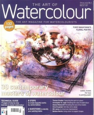 THE ART OF WATERCOLOUR MAGAZINE OCTOBER 2024 SPECIAL ISSUE NO.1 | YUKO NAGAYAMA