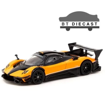 TARMAC WORKS PAGANI ZONDA REVOLUCION 1/64 ARANCIO SAINT TROPEZ T64G-TL016-OR — 第 1/2 张图片