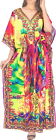 LA LEELA Caftans for Women Long Kaftan Sleepwear Multicolor_V556 OSFM 14-22