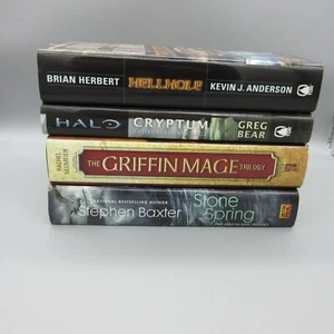 Science-Fiction Book Bundle Mixed Lot Hardcover Bear, Neumeier, Baxter, Herbert - Picture 1 of 6