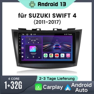 Autoradio Für Suzuki Swift 4 2011-2017 1+32G Android 13 GPS Navi WIFI FM DAB+ - Bild 1 von 9