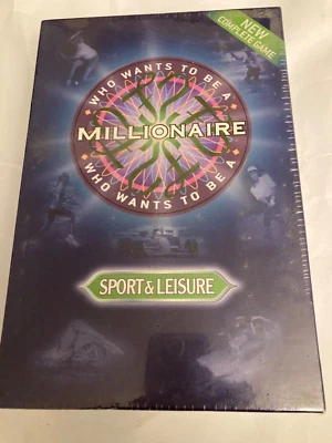 Who Wants To Be Millionaire complete Quiz Board Game Sport & Leisure Edition NEW - Image 1 of 4