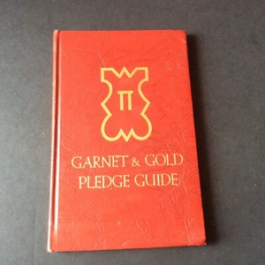_Garnet & Gold Pledge Guide: A Manual of Fraternity Pi Kappa Alpha 1959 Edition - Picture 1 of 7