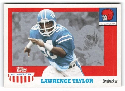 2005 Topps All American #17 Lawrence Taylor North Carolina Tar Heels - Image 1 of 2