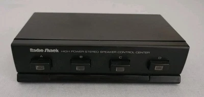 Radio Shack 4-Way Speaker Selector  Switch Cat. No. 40-137 - Image 1 of 4